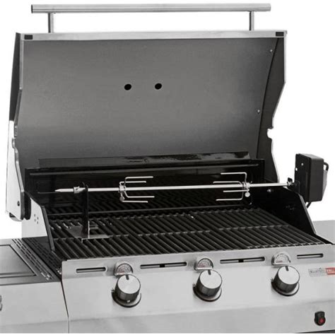 Tournebroche Universel Avec Moteur Char Broil Pour Barbecue Gaz