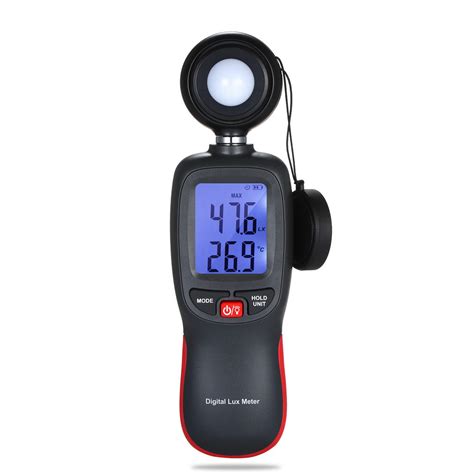 Digital Lux Meter Lcd Display Handheld Illuminometer Mini Luminometer