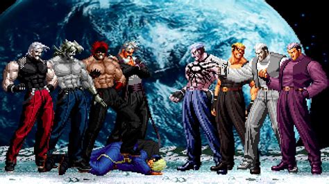 KOF Mugen Rugal Bernstein Team Vs Yamazaki Team YouTube