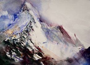 Berge Aquarelle Malkurse Wilhelm Fikisz Aquarelle Landschaften