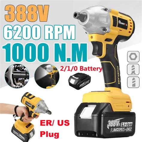 Mustool Cordless Brushless Inch Chuck Impact Wrench High Torque