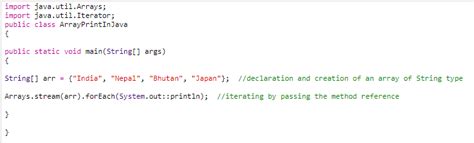 Print Array In Java 8 Useful Techniques To Print Array In Java