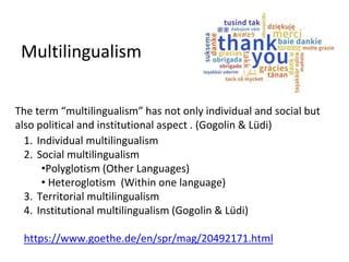 MULTICULTURALISM AND MULTILINGUALISM IMPACTS ON THE PASHTUN NATION ...