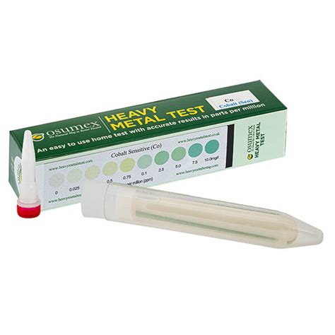 Heavy Metals Test Cobalt Sensitive Kit Osumex