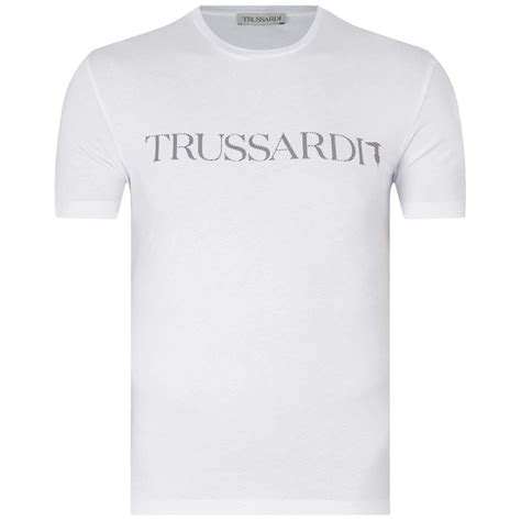 Trussardi Jeans Logo T Shirt Regular Fit 52t00498 1t003613 W001