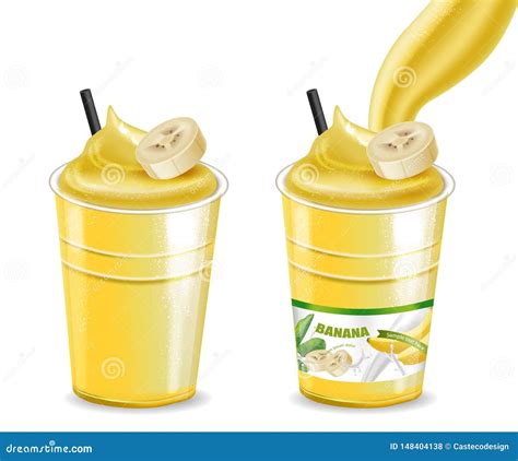 Banana Smoothie Stock Illustrations 2 419 Banana Smoothie Stock