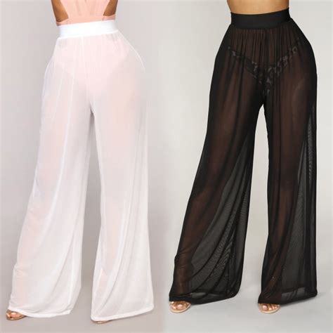 Venta Pantalon Transparente Para Playa En Stock