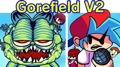 Friday Night Funkin Vs Gorefield V Full Week Ending Fnf Mod