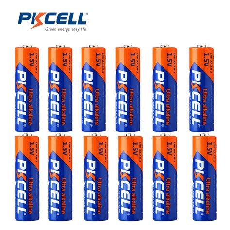 12 X AA Battery 1 5V LR6 AA Alkaline Dry Batteries 2A AM3 Baterias