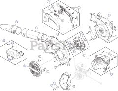 H 25 B (41AR79MY735) - Hyper Tough Blower Parts Lookup with Diagrams ...