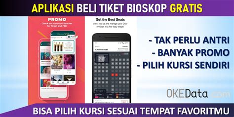 Aplikasi Beli Tiket Bioskop Online Gratis Tigabisnis