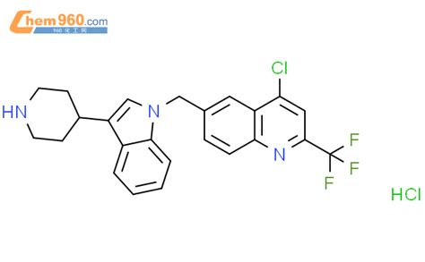 855775 08 5 Quinoline 4 Chloro 6 3 4 Piperidinyl 1H Indol 1 Yl