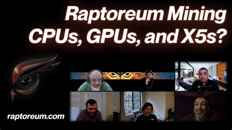 Mining Raptoreum With Cpus And Gpus But X5s Youtube