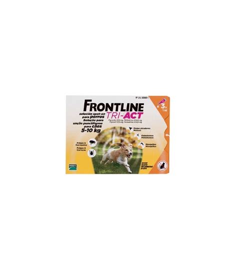 Pack Super Protezione Collare Scalibor Cm Frontline Tri Act