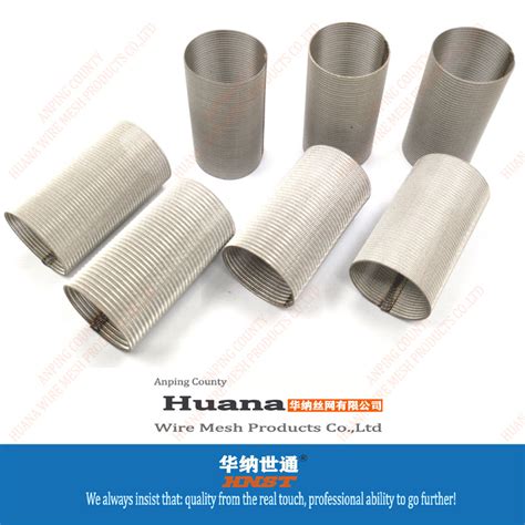 20 25 50 60 100 Micron Stainless Steel Mesh Filter Tube China Filter