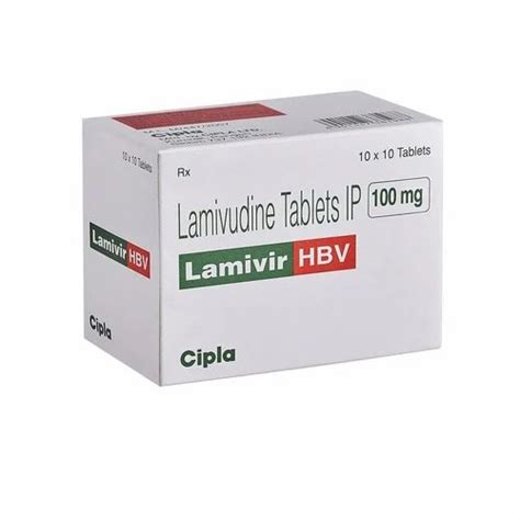 Cipla Ltd Lamivudine 100mg Lamivir HBV Tablet At Rs 159 Bottle In Nagpur