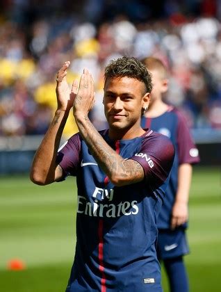 Brazilian Soccer Star Neymar Applauds His Editorial Stock Photo - Stock ...