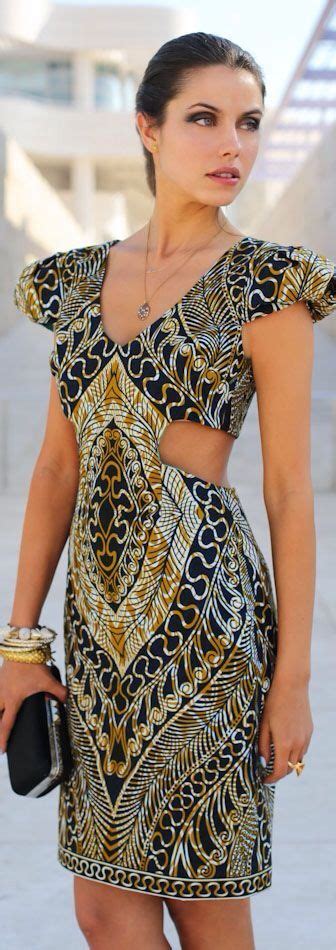 Sexy Batik Dress African Chic African Inspired Fashion African Print