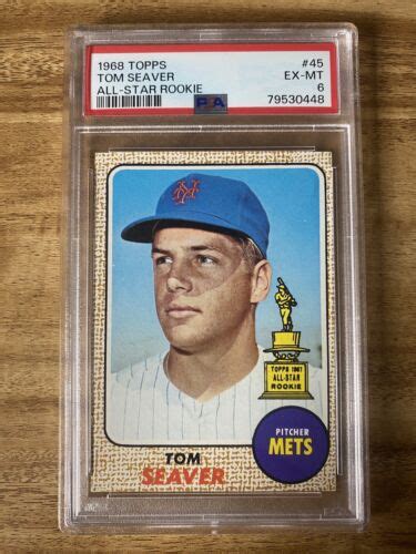 Topps Tom Seaver Psa Ex Mt Ebay