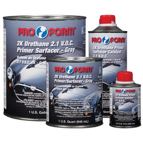 2k Urethane Primersurfacer Low Voc Pro Form