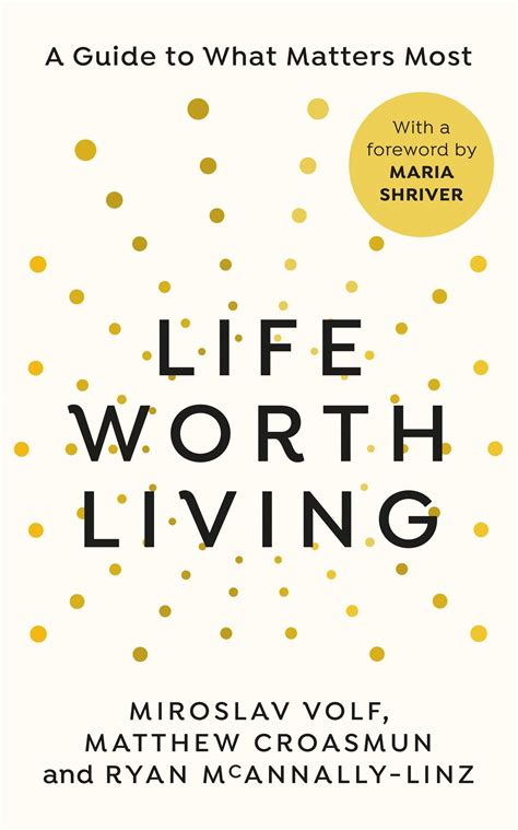 A Life Worth Living By Miroslav Volf Penguin Books Australia