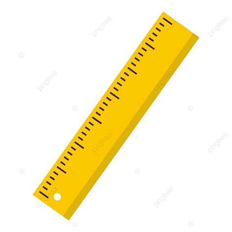 Ruler Isolated Vector Design Images Yellow Ruler Icon Isolated Ruler