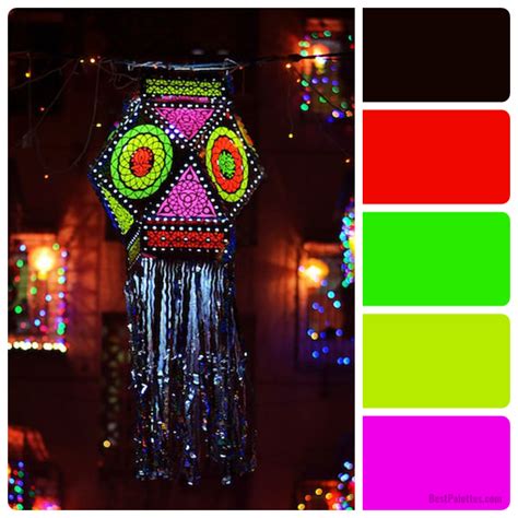 Neon Lights Lantern - BestPalettes.com