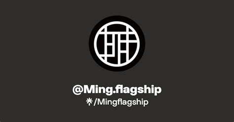 Ming Flagship Instagram Facebook Linktree