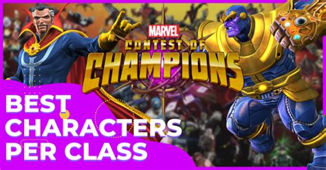 Marvel Contest Of Champions Tier List Meet All The Characters