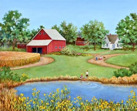 Colleen Eubanks Art Wallpaper Countryside