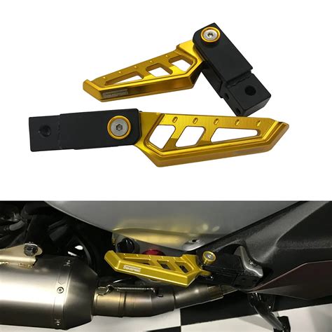 New Model Universal Cnc Motorcycle Rotatable Passenger Footrest Foot