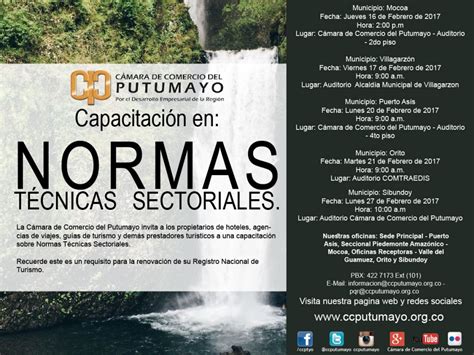 Capacitaci N En Normas T Cnicas Sectoriales Nts C Mara De Comercio