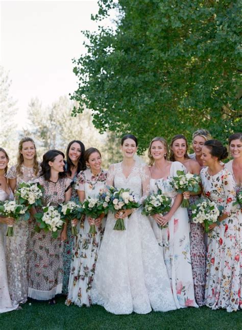 All The Mix And Match Bridesmaid Dress Inspiration You Could Ever Want