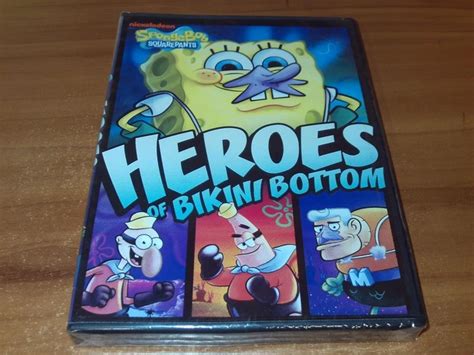 HEROES OF BIKINI Bottom DVD 2011 Full Frame NEW Spongebob Squarepants 8 96 PicClick UK