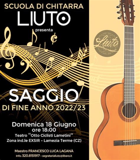 Lamezia Saggio Di Fine Anno Della Scuola Di Chitarra Liuto