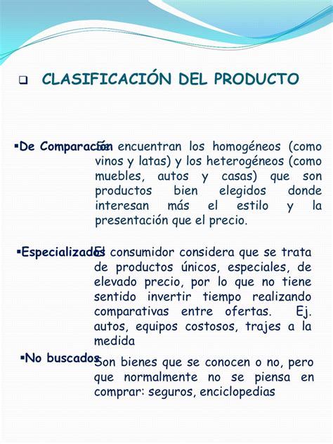 Caracteristicas Del Producto