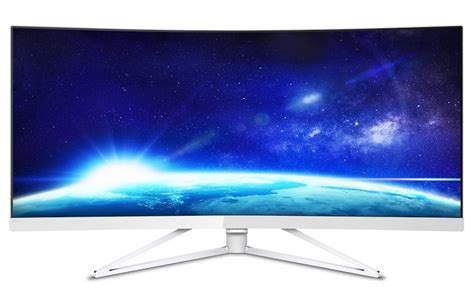 Philips Presenta Il Nuovo Monitor Curvo X Fjew Da Pollici