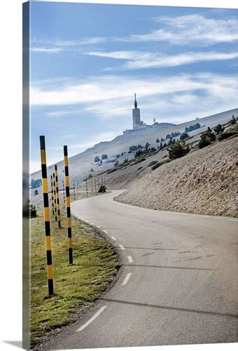 France, Vaucluse, Mont Ventoux with the weather station at the summit ...