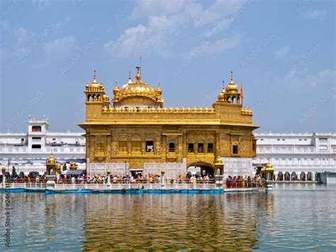 Sikh Golden Temple Stock Photo | Adobe Stock