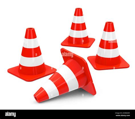 Construction Cones Cut Out Stock Images And Pictures Alamy