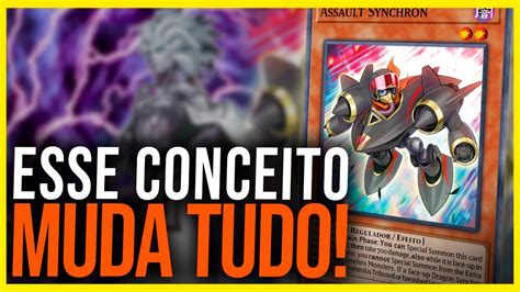 A Jogada Do Assault Synchron Yu Gi Oh Tcg Youtube