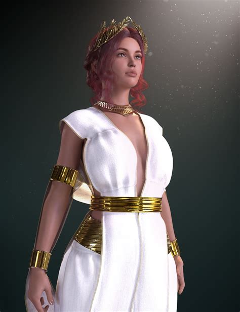 Dforce Cassandra Goddess Outfit For Genesis 8 And 8 1 Females Bundle