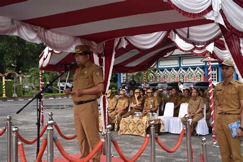 Pimpin Apel Besar Awal Tahun Ini Pesan Pj Bupati Kapuas Teras