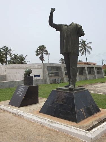 Museum Of Kwame Nkrumah This Statue Of Ex President Kwame Flickr