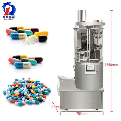 Njps C Small Lab Automatic Hard Gel Powder Capsule Filler Machinery