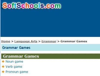 Grammar Games for Second Grade