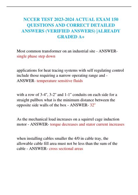 Nccer Test Questions And Answers Nccer Testgen Tutorial How