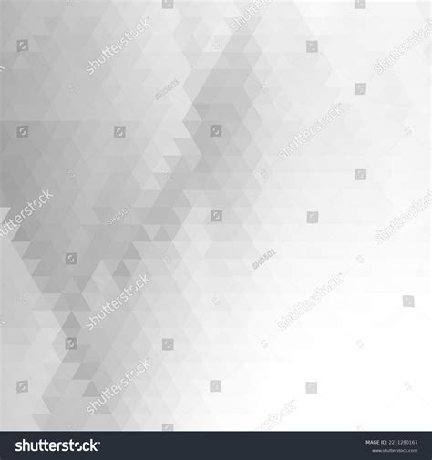 Abstract Geometric White Grey Silver Background Stock Vector (Royalty ...