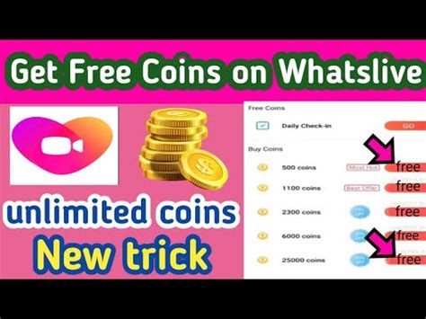 Whatslive App Me Coins Kiase Badhaye How To Increase Coins On