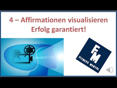 Video 4 Affirmationen Visualisieren YouTube